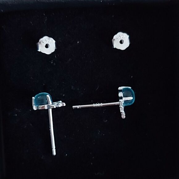 925 Sterling Silver Deer Earrings - Picture 5 of 7